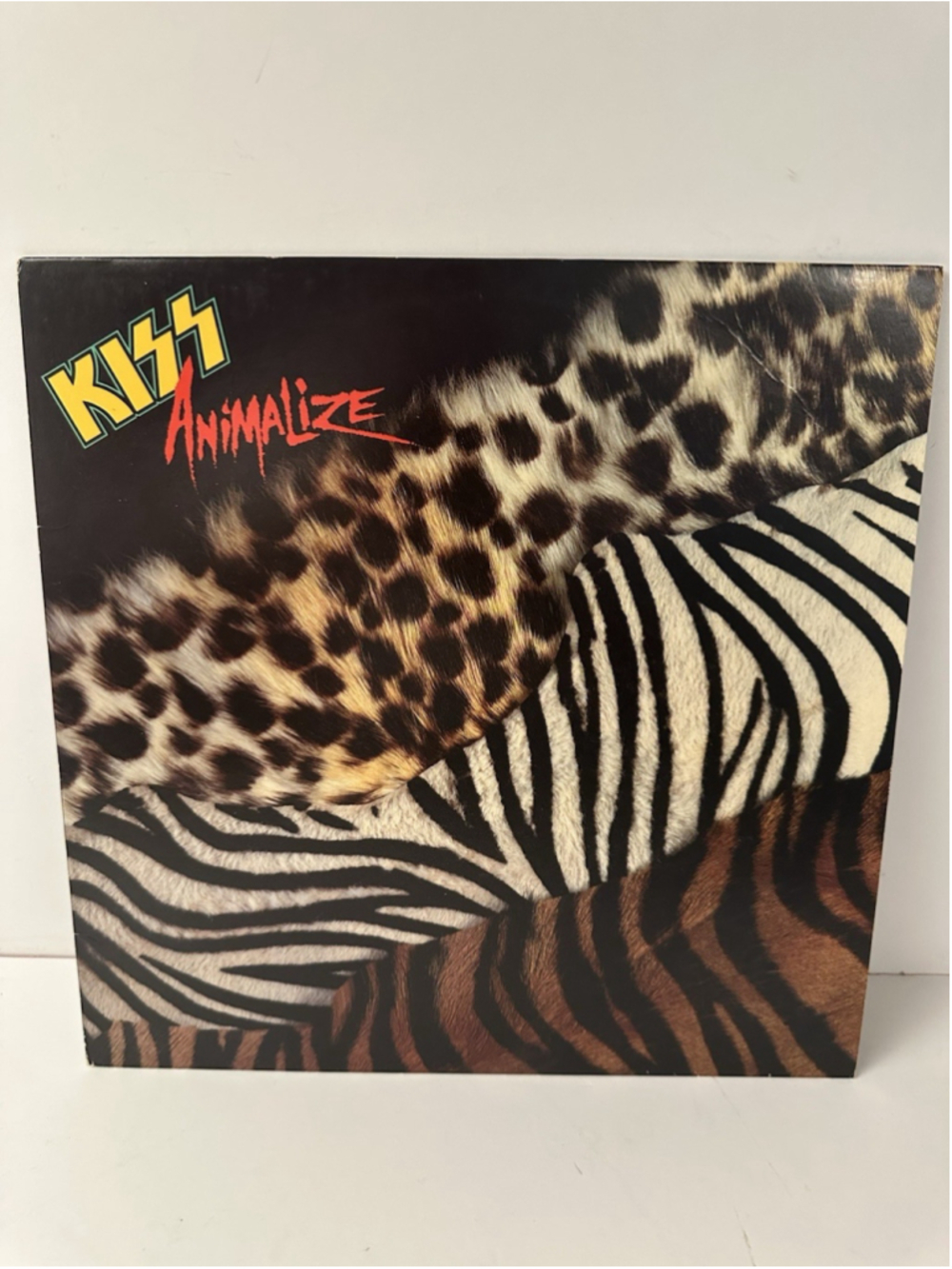 KISS Animalize Vinyl LP Record 1984 Mercury 422-822 495-1 M-1 Glam Hard Rock